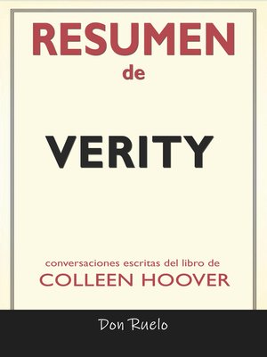cover image of Resumen de Verity